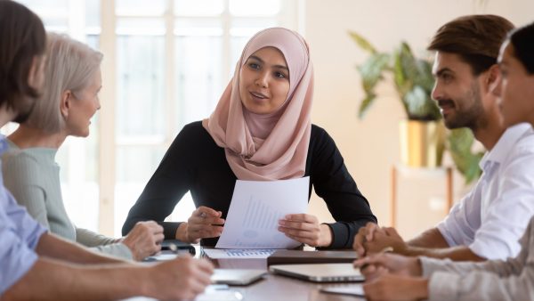 Business woman leadership Intercultural Leadership